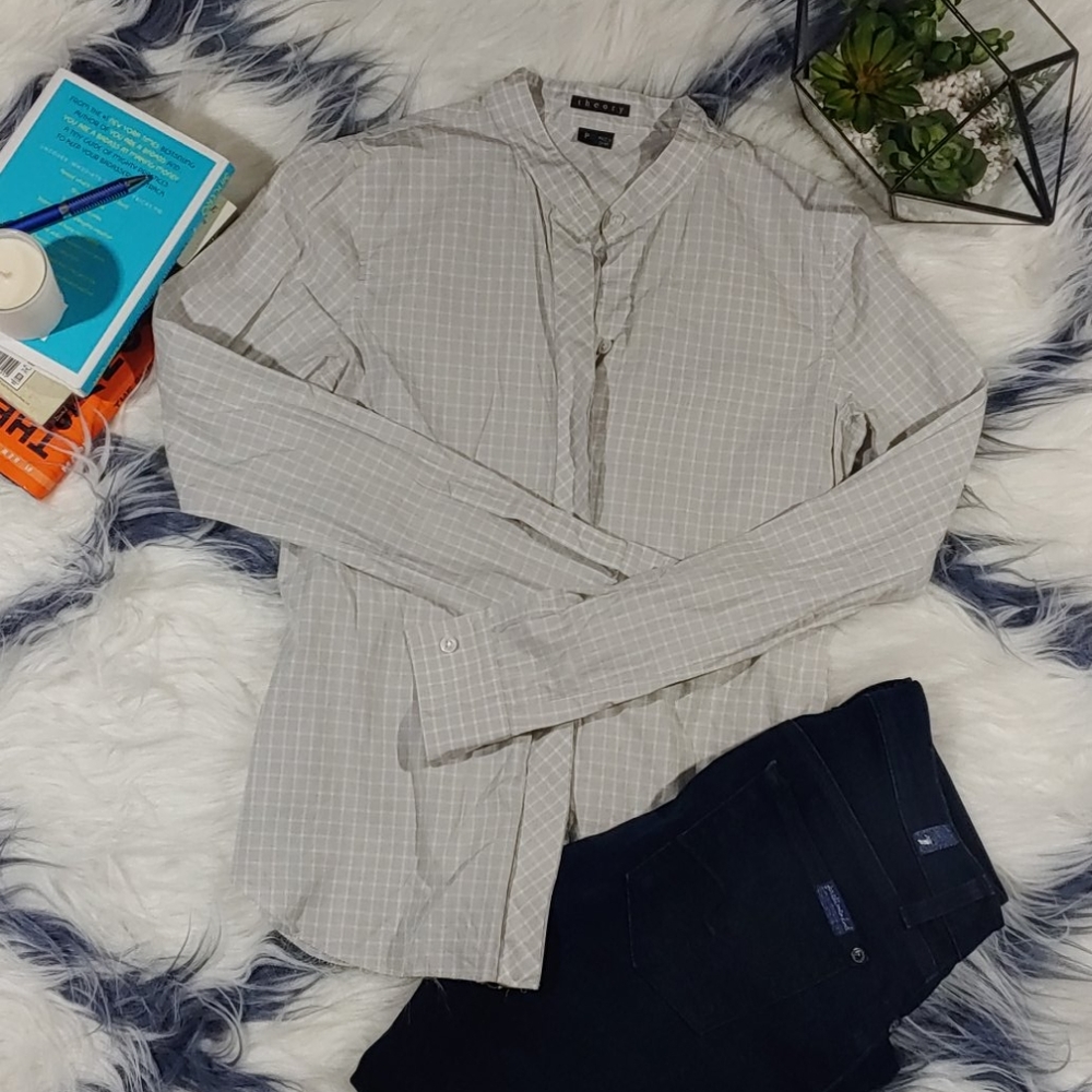 Theory Button Up - image 1